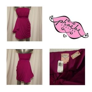 NWT Phoebe Couture Mini New Years Purple Dress